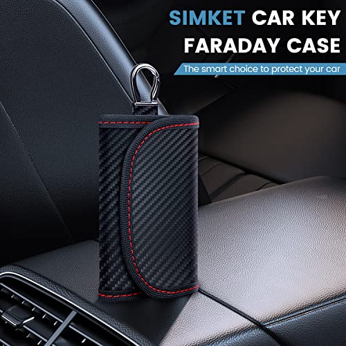 Faraday Key Fob Protector (2 PACK), 2022 New Faraday Bag Signal Blocking Car Key Faraday Case, Car RFID Faraday Cage Antitheft Products - Image 2